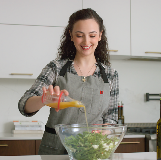 sweet and savory vinaigrette