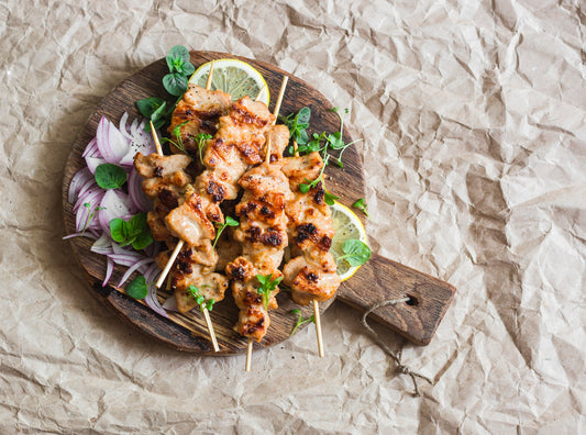 Grilled Chicken Kabobs