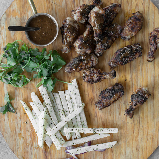 Grilled Mediterranean Chicken Wings