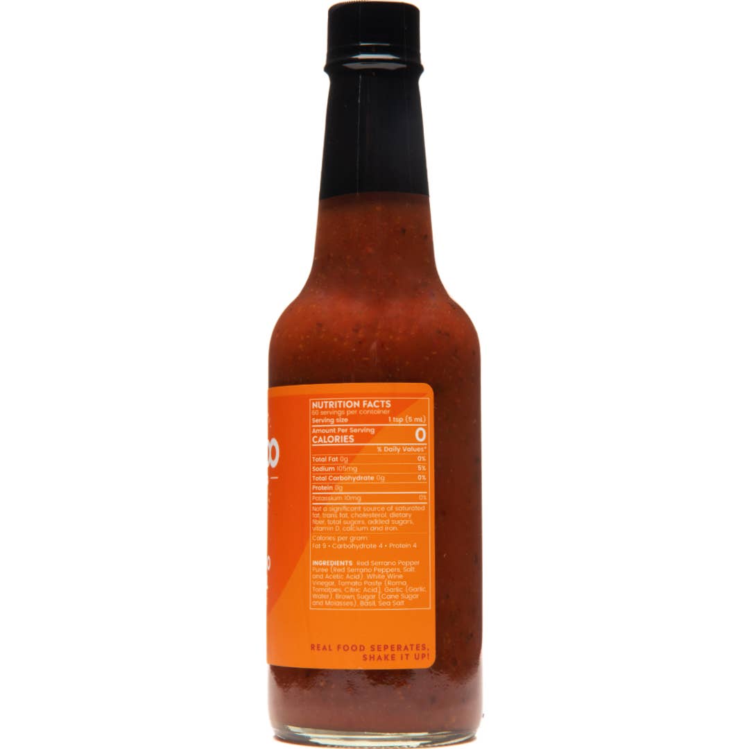 Serrano & Basil Hot Sauce