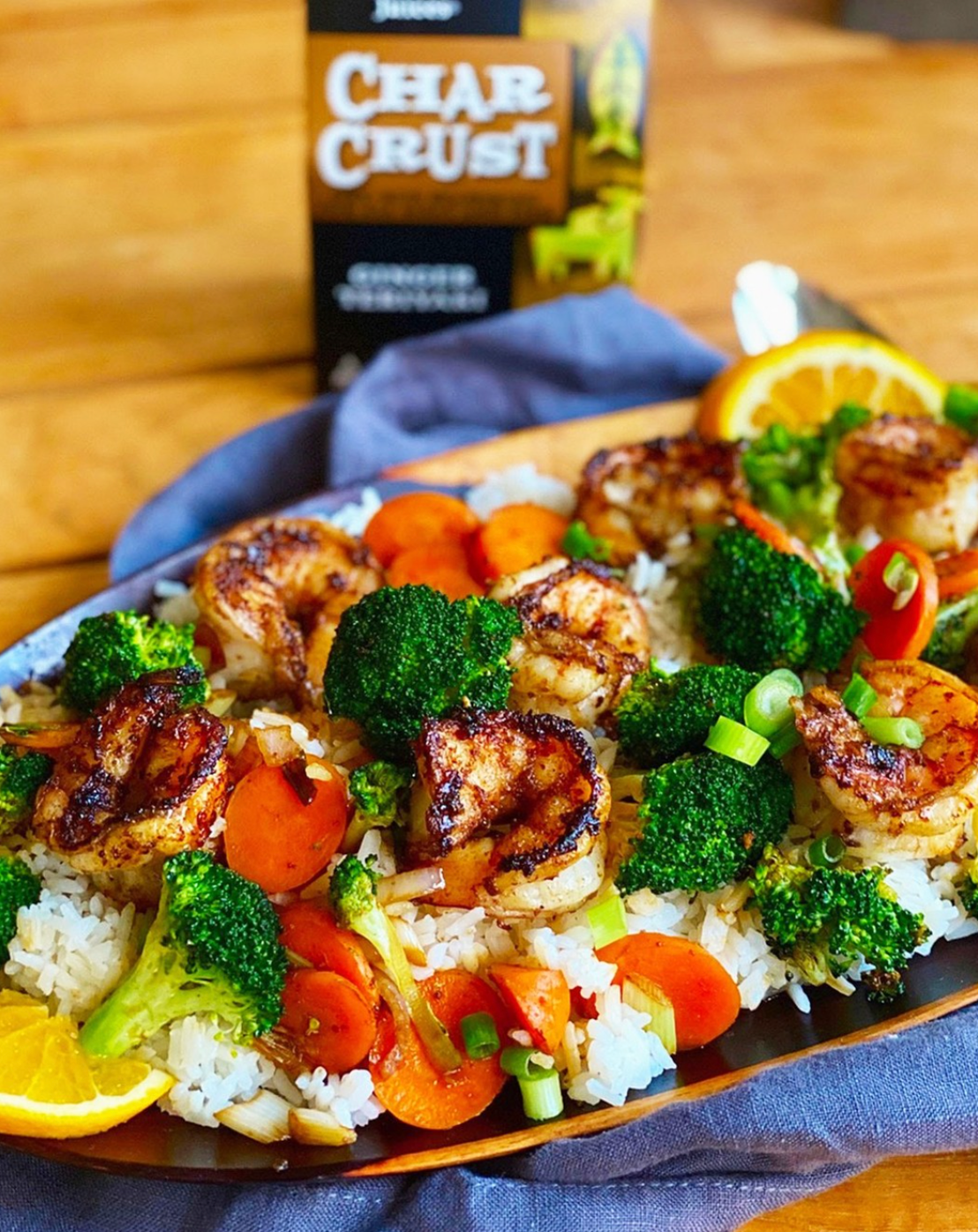 Char Crust Dry-Rub Seasoning Ginger Teriyaki