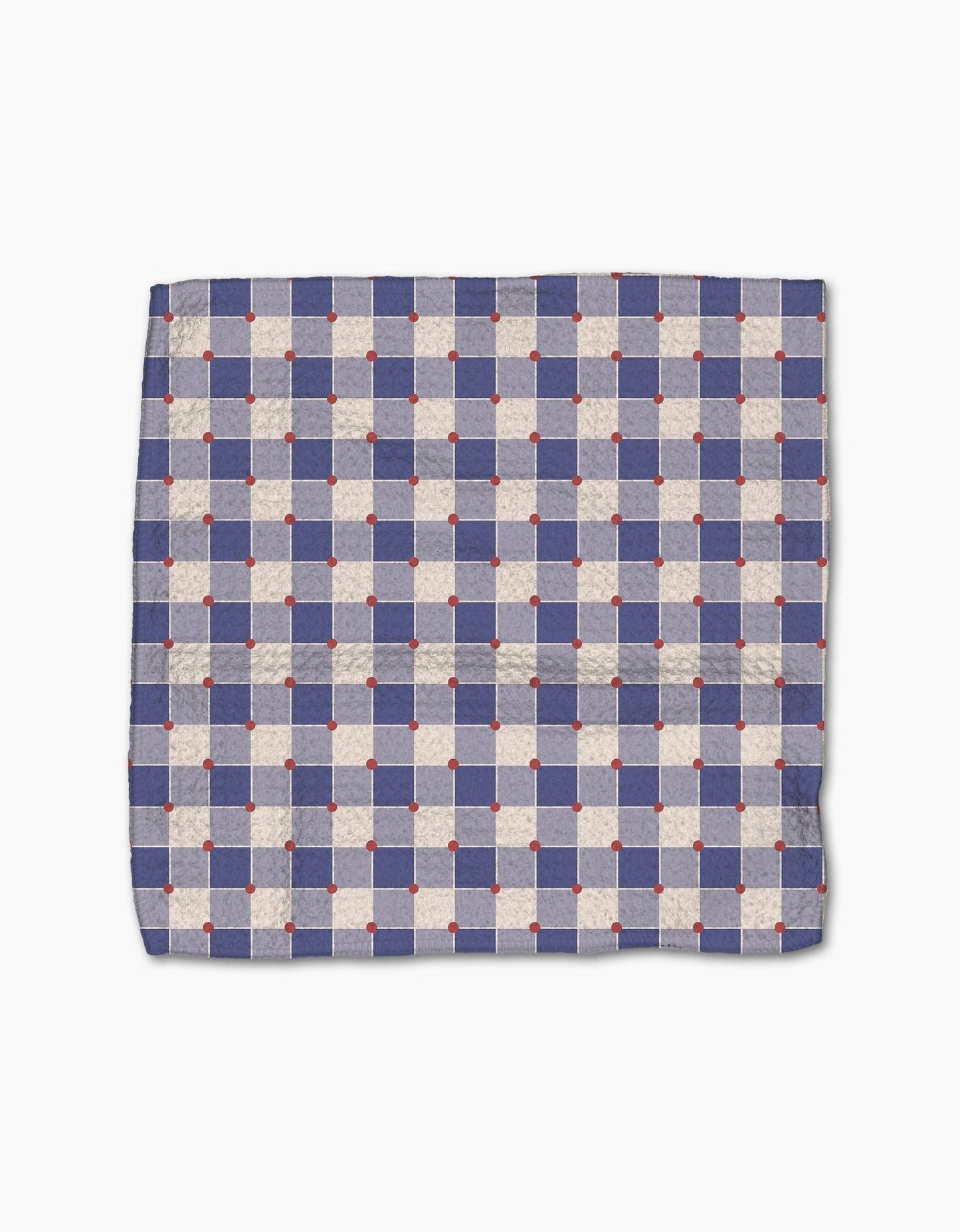 Nautical Gingham Dishcloth Set