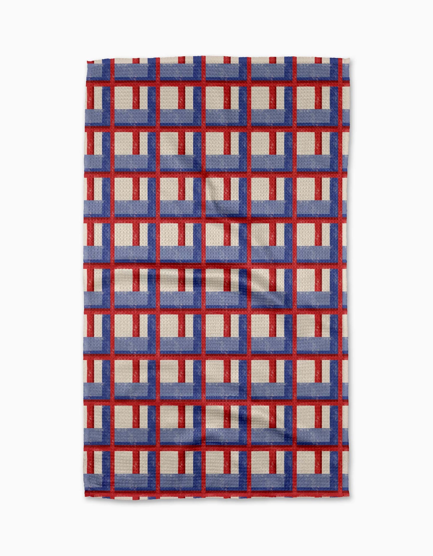 Cielo Grid Tea Towel