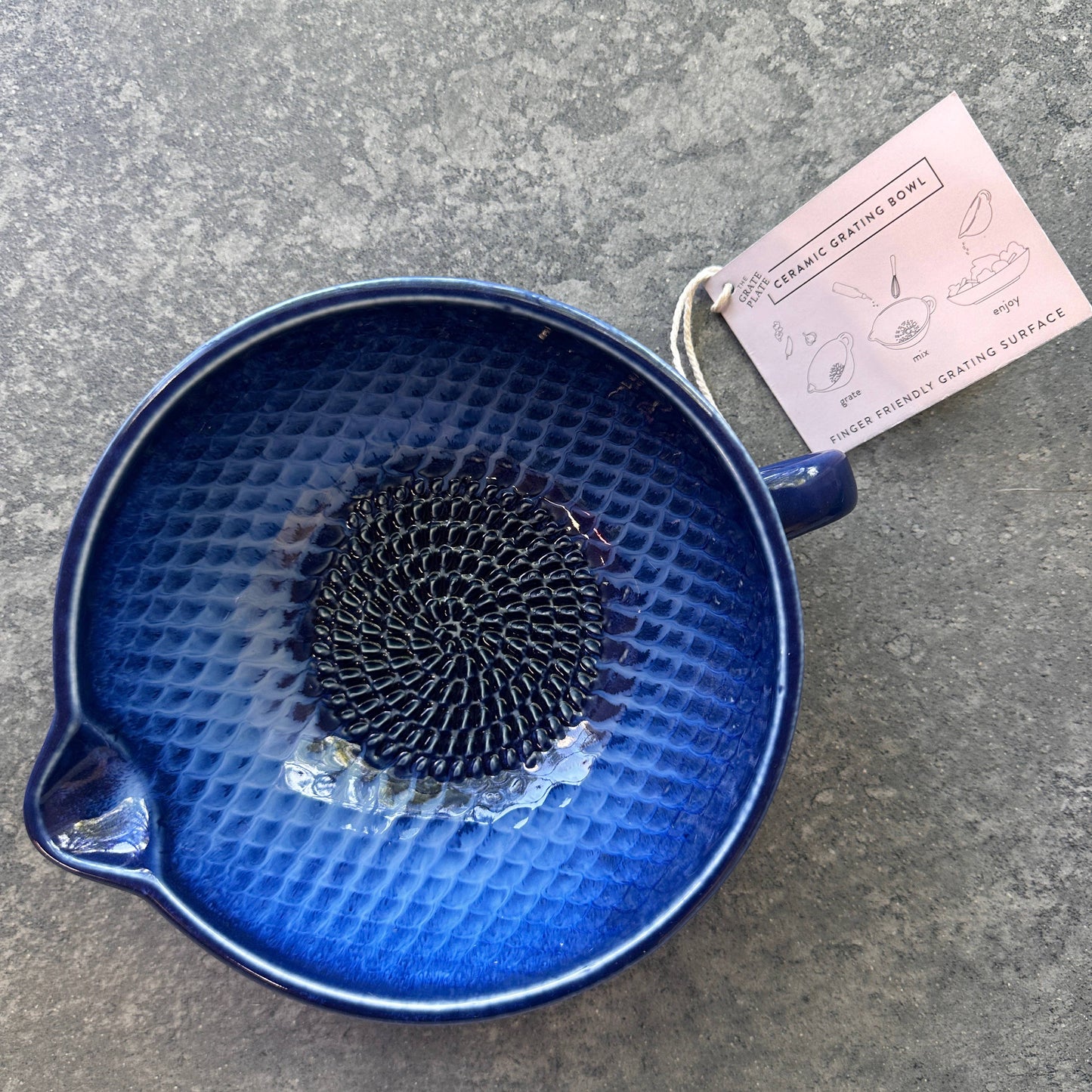 The Grate Bowl, Blue Tie Dye