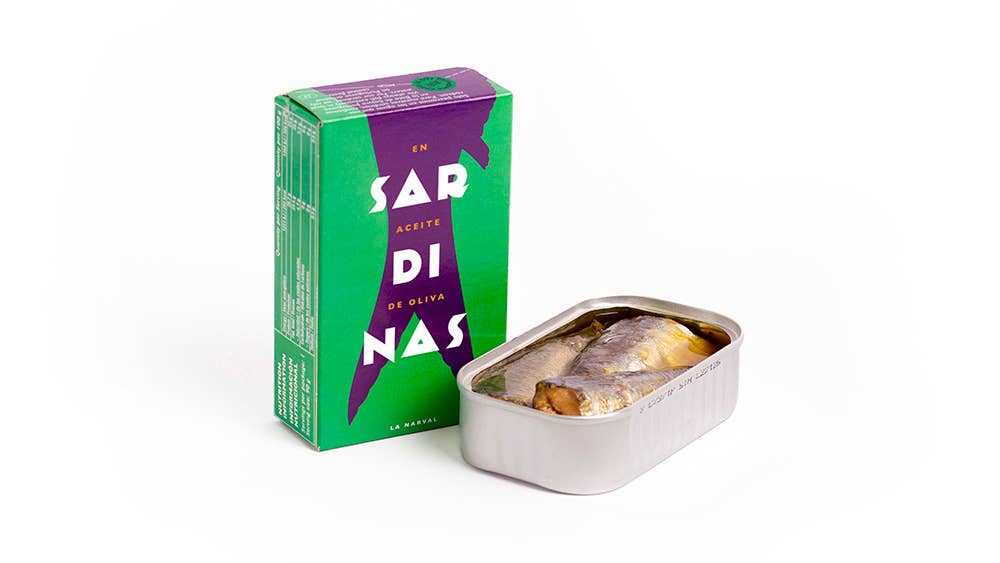 La Narval. Sardines in Olive Oil. 3/5 pieces