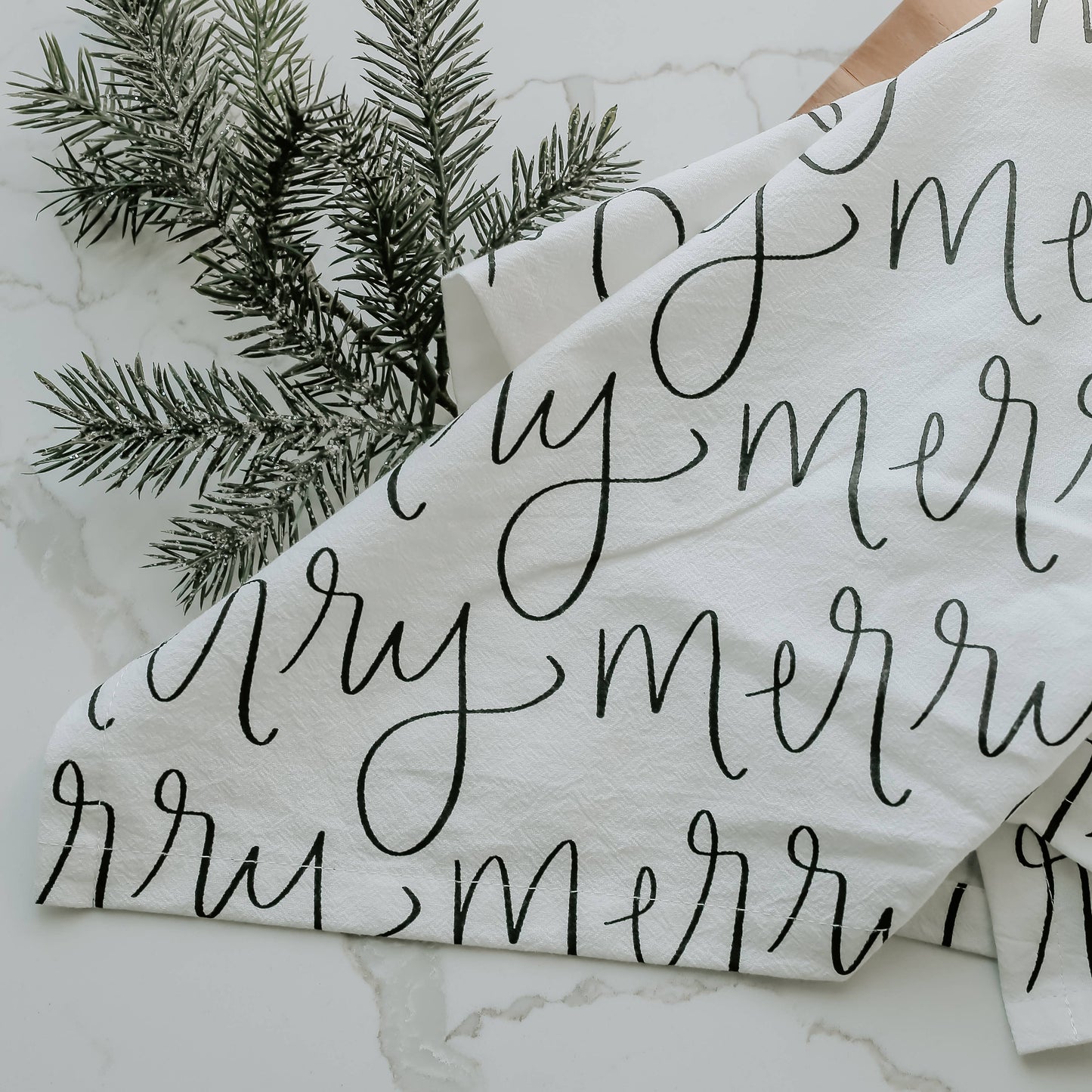 Merry Tea Towel