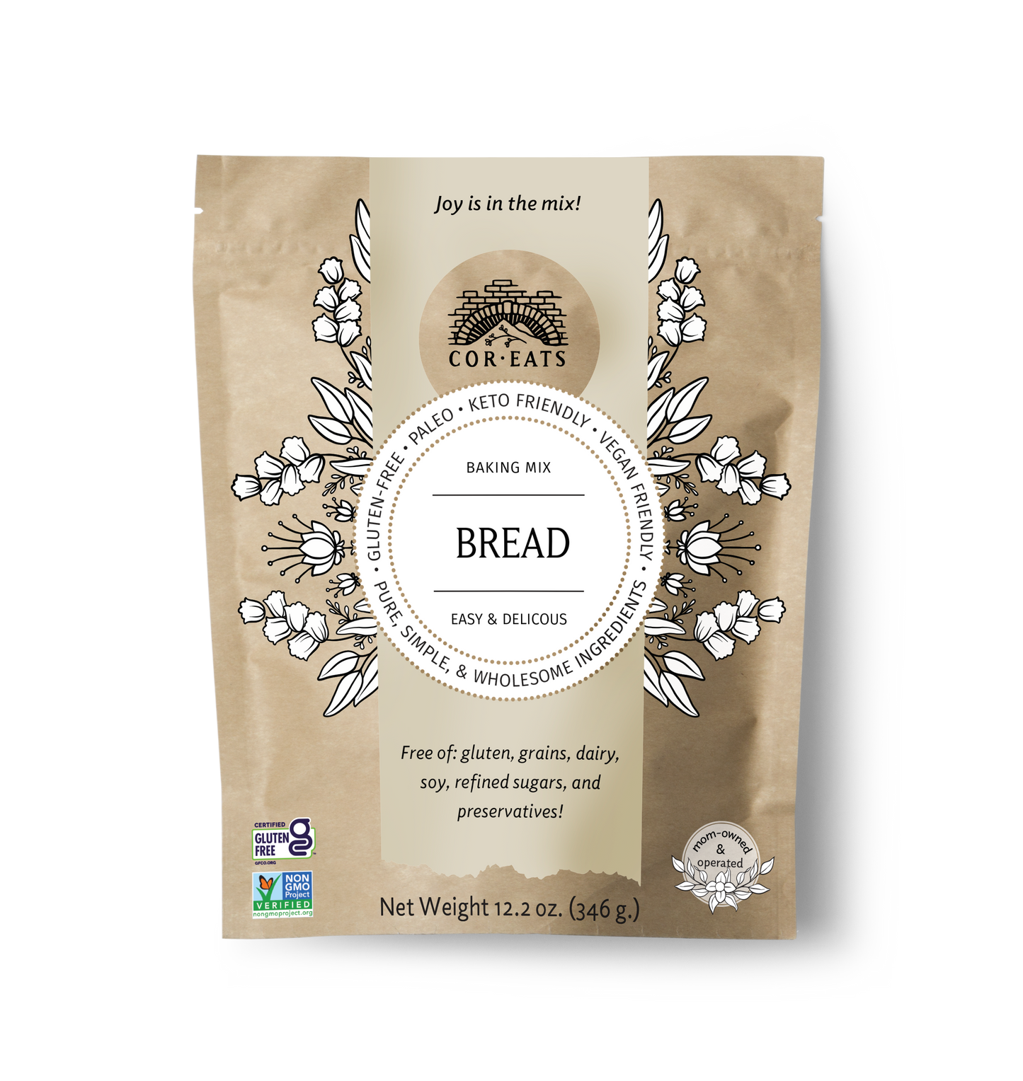 Healthy Low-Carb Bread Mix | Vegan, Paleo, Keto-Friendly