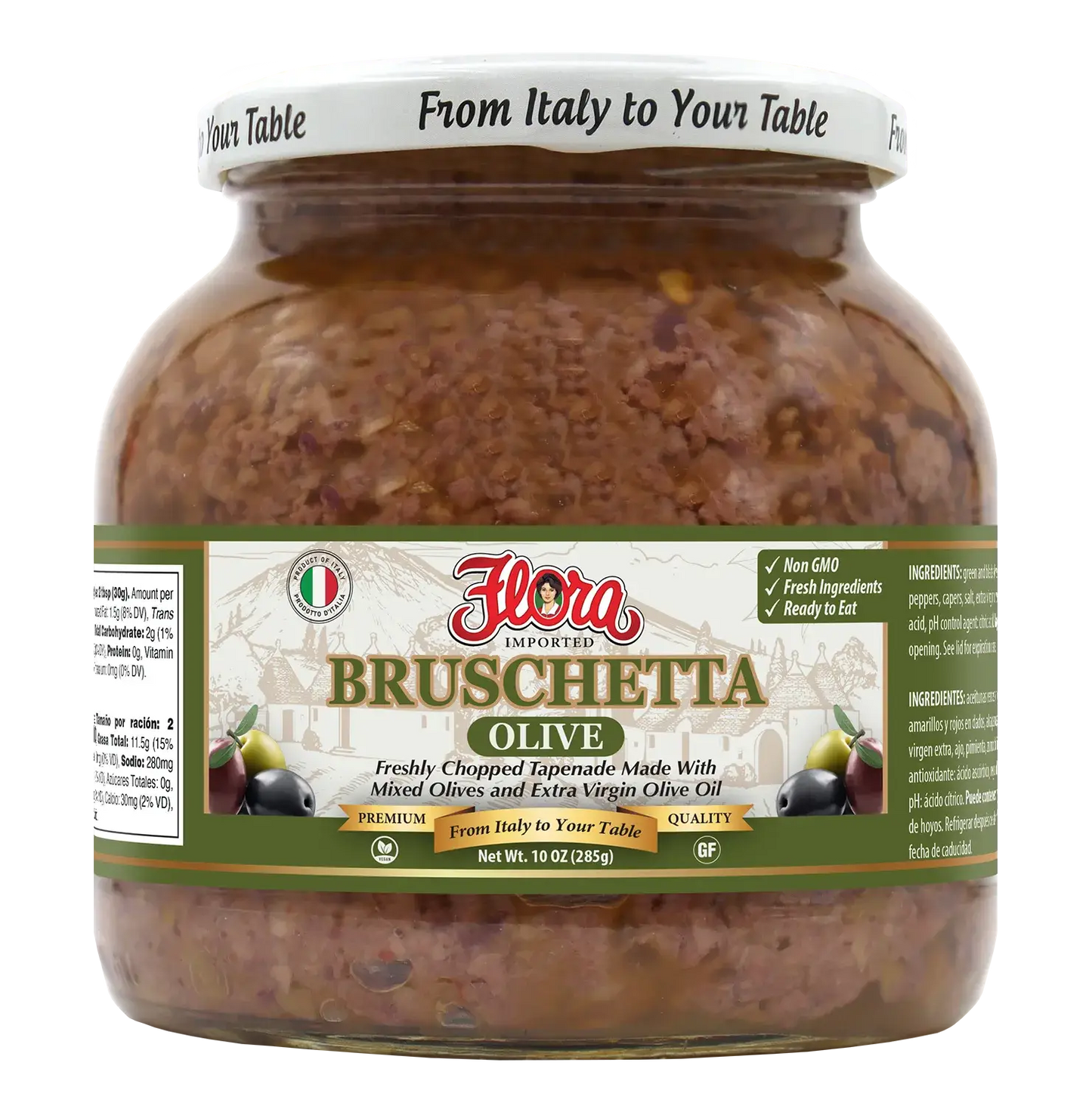 Bruschetta - Olive Tapenade - 10 oz
