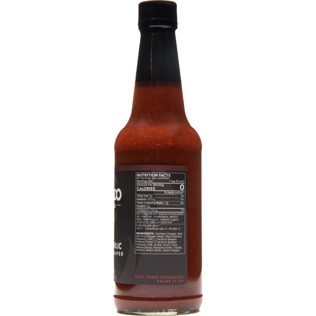 Black Garlic Carolina Reaper Hot Sauce