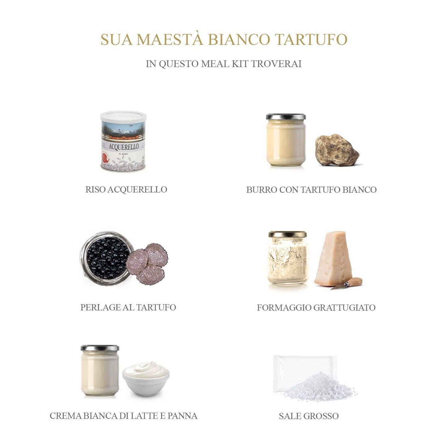 His Majesty White Truffle - Michelin Dinner Set