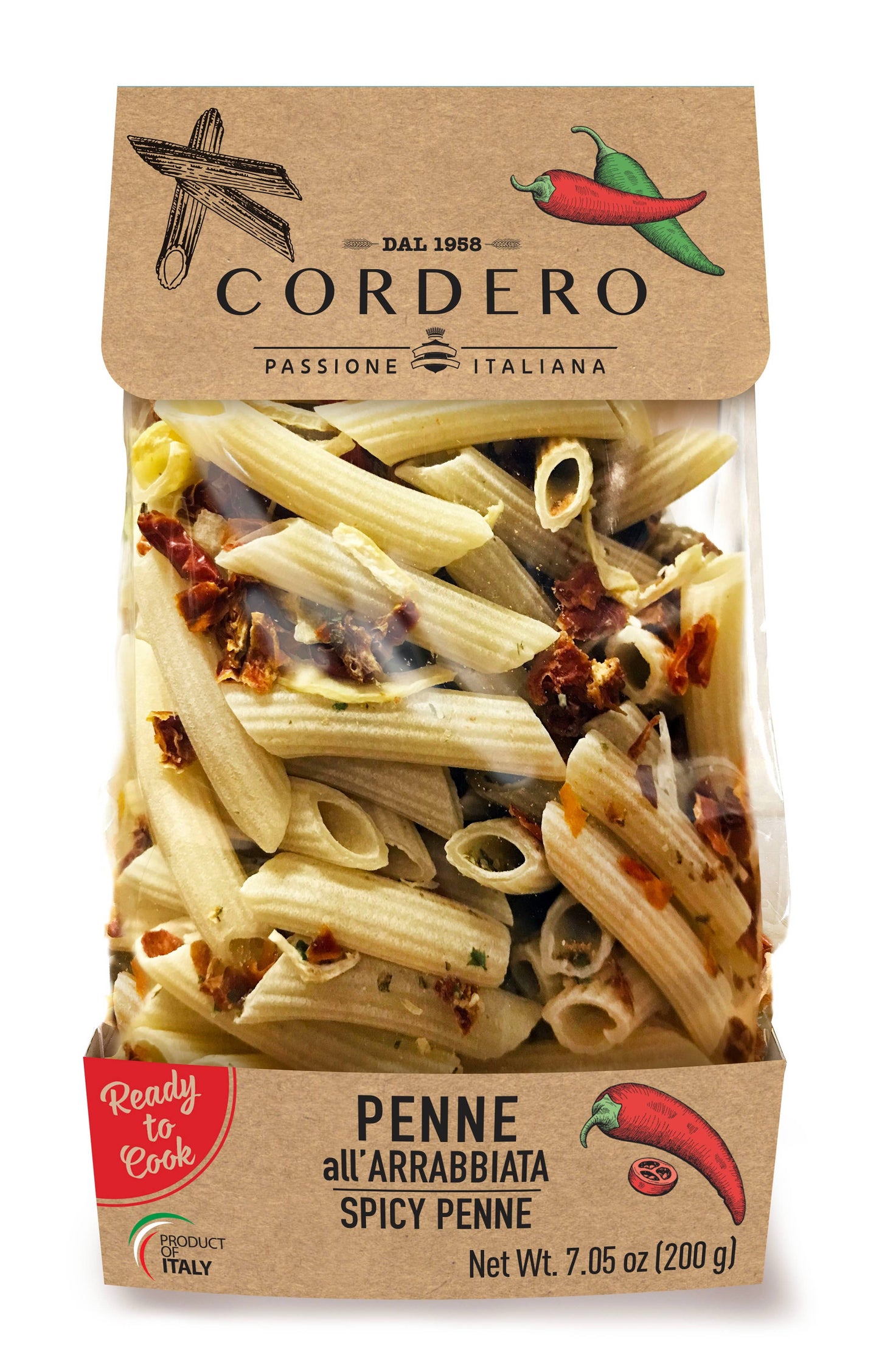 Cordero, Penne All'Arrabbiata, Spicy Penne