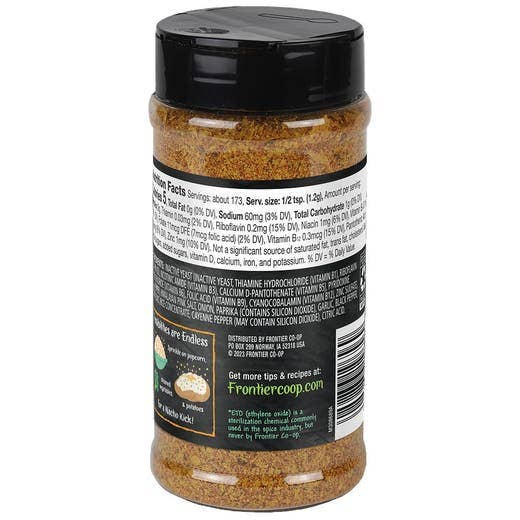 Nacho Spice Nutritional Yeast | Non-Dairy Cheese Substitute
