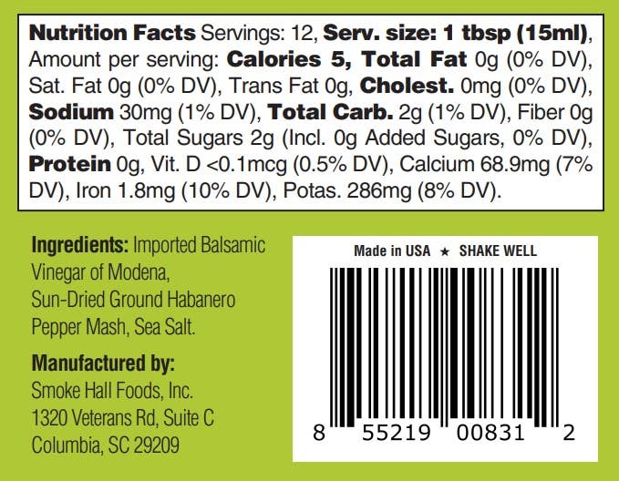 Atomic Balsamic Hot Sauce