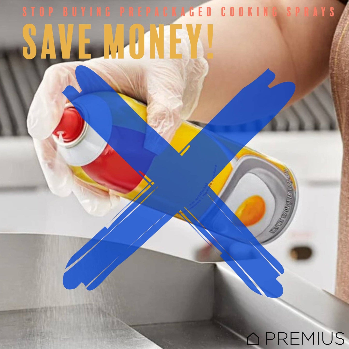 2-In-1 Glass Oil Dispenser with Sprayer Bottle, White, 18.6oz