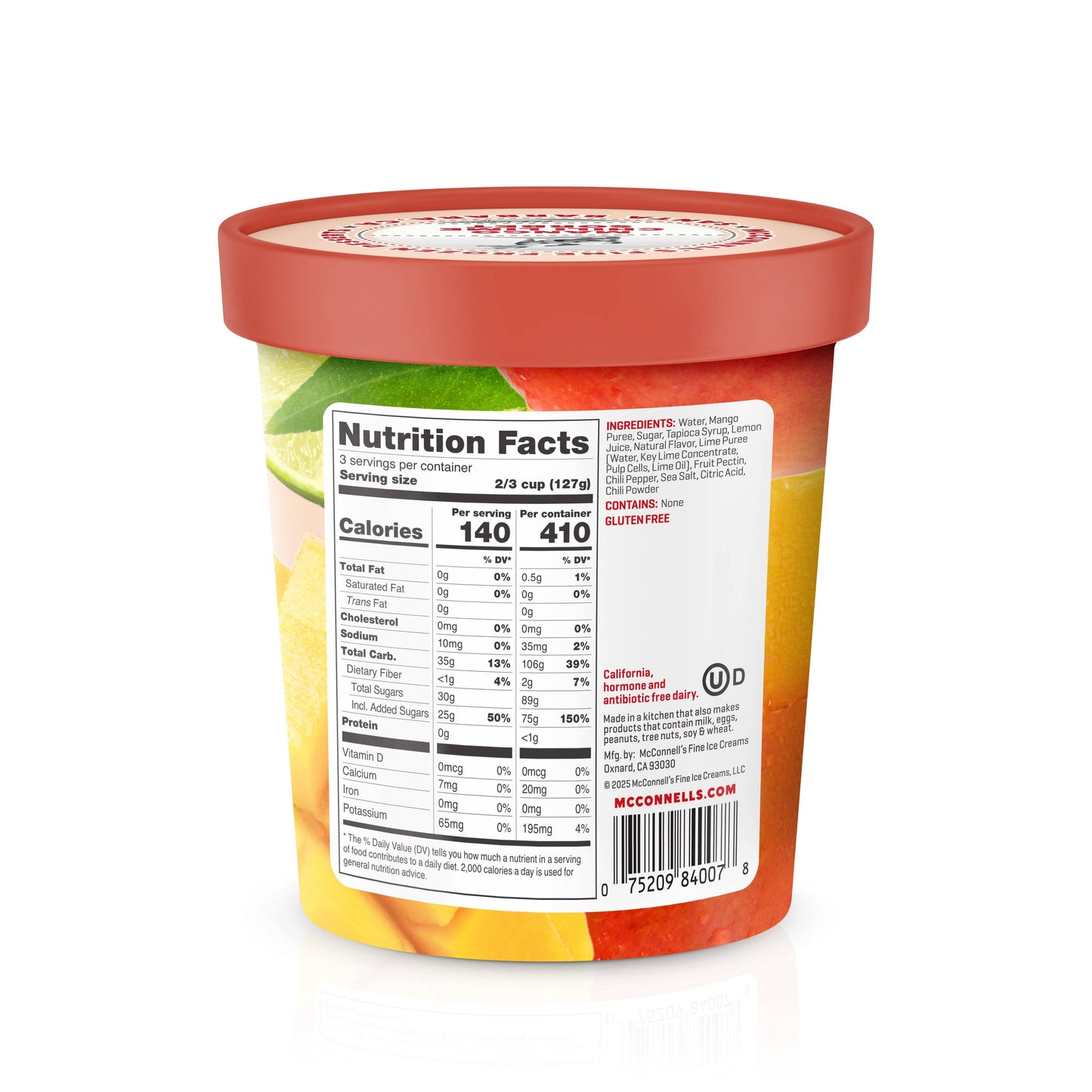 Mango Chili Lime Sorbet