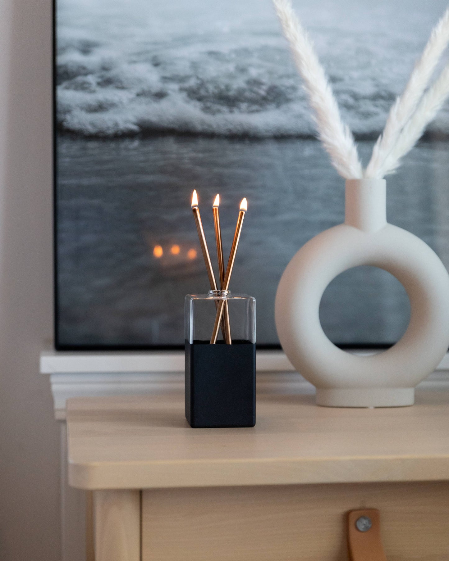 Rocky Vase Candle Holder