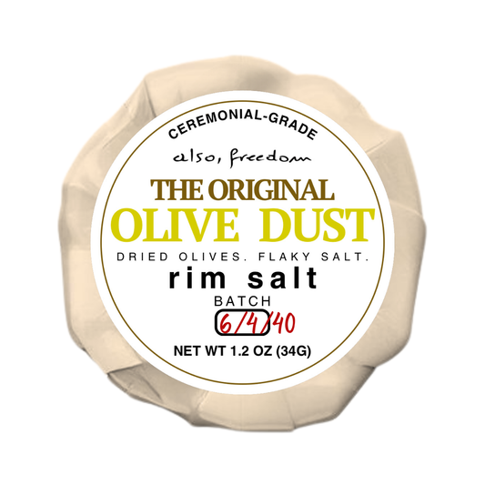 The Original Olive Dust, Rim Salt