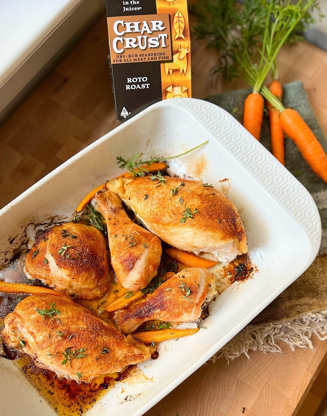 Char Crust Dry-Rub Seasoning Roto Roast