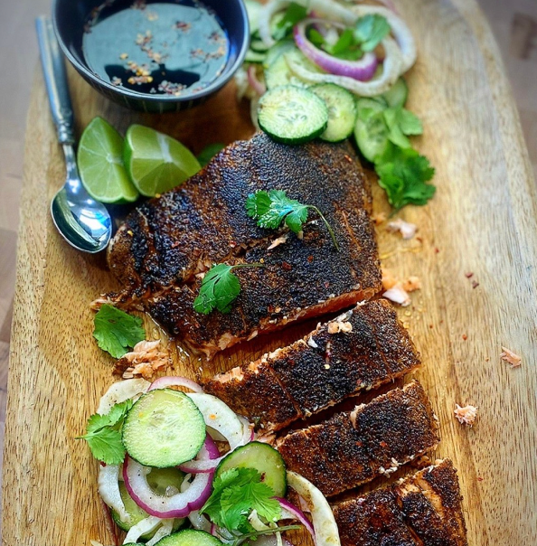 Char Crust Dry-Rub Seasoning Roasted Garlic Peppercorn