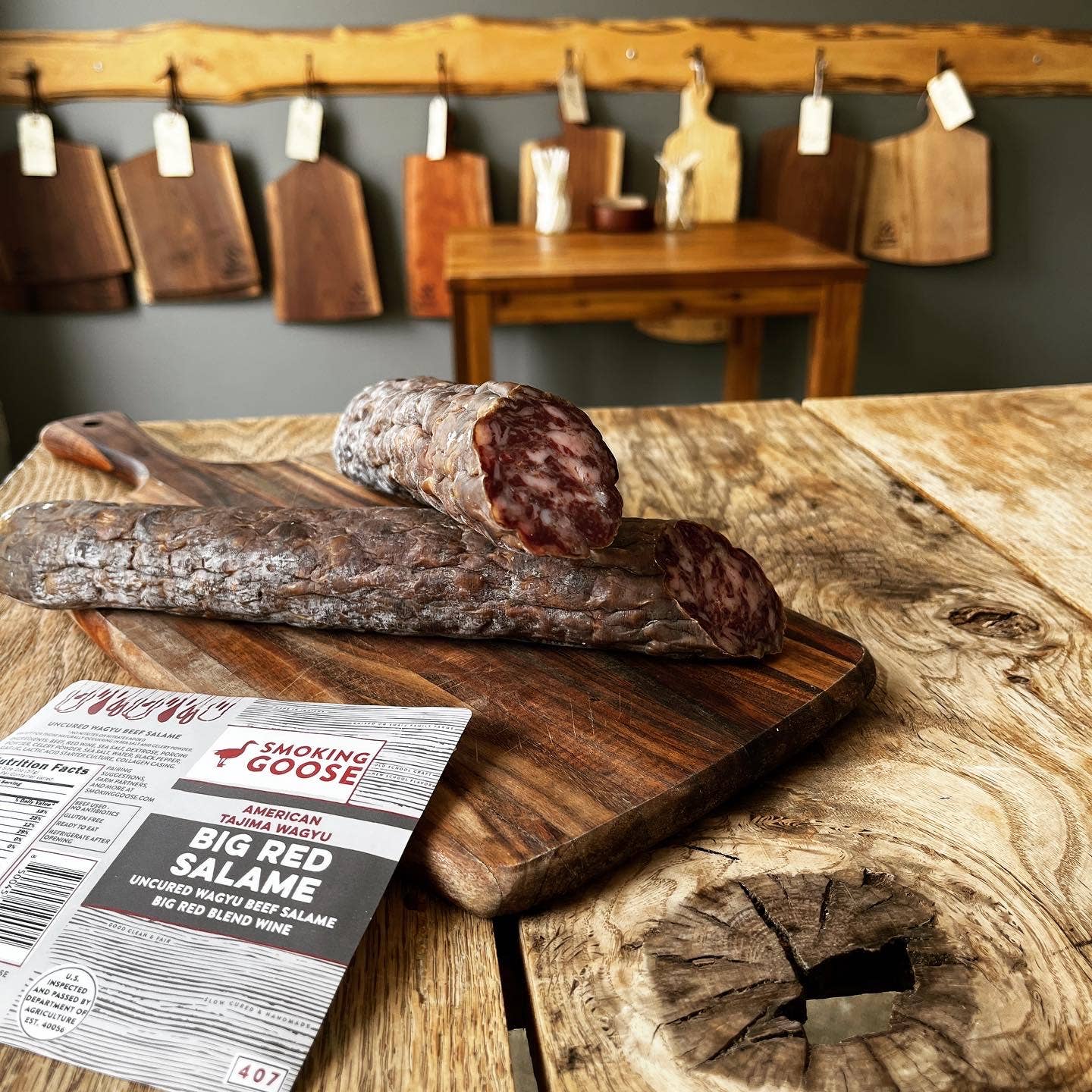 Big Red Wagyu Salame