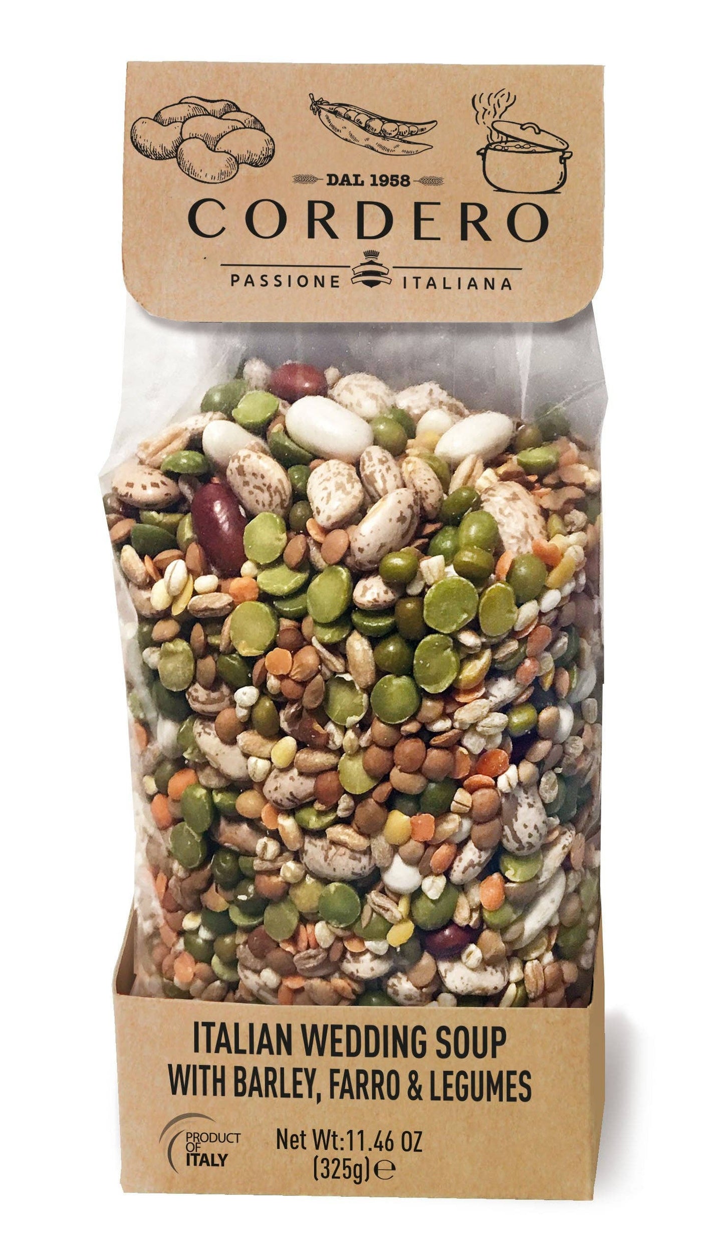 Cordero, Italian Wedding Soup Grains