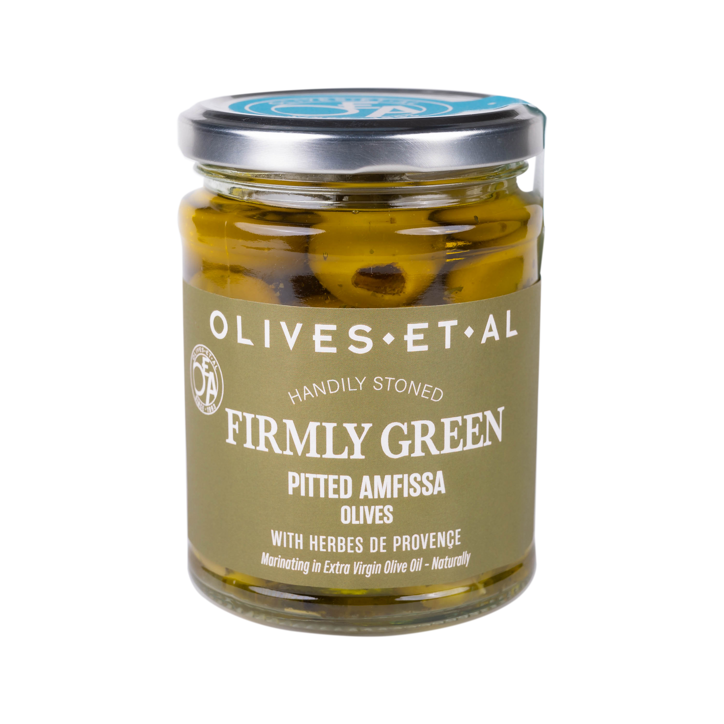 Proper Greek Pitted Green Olives