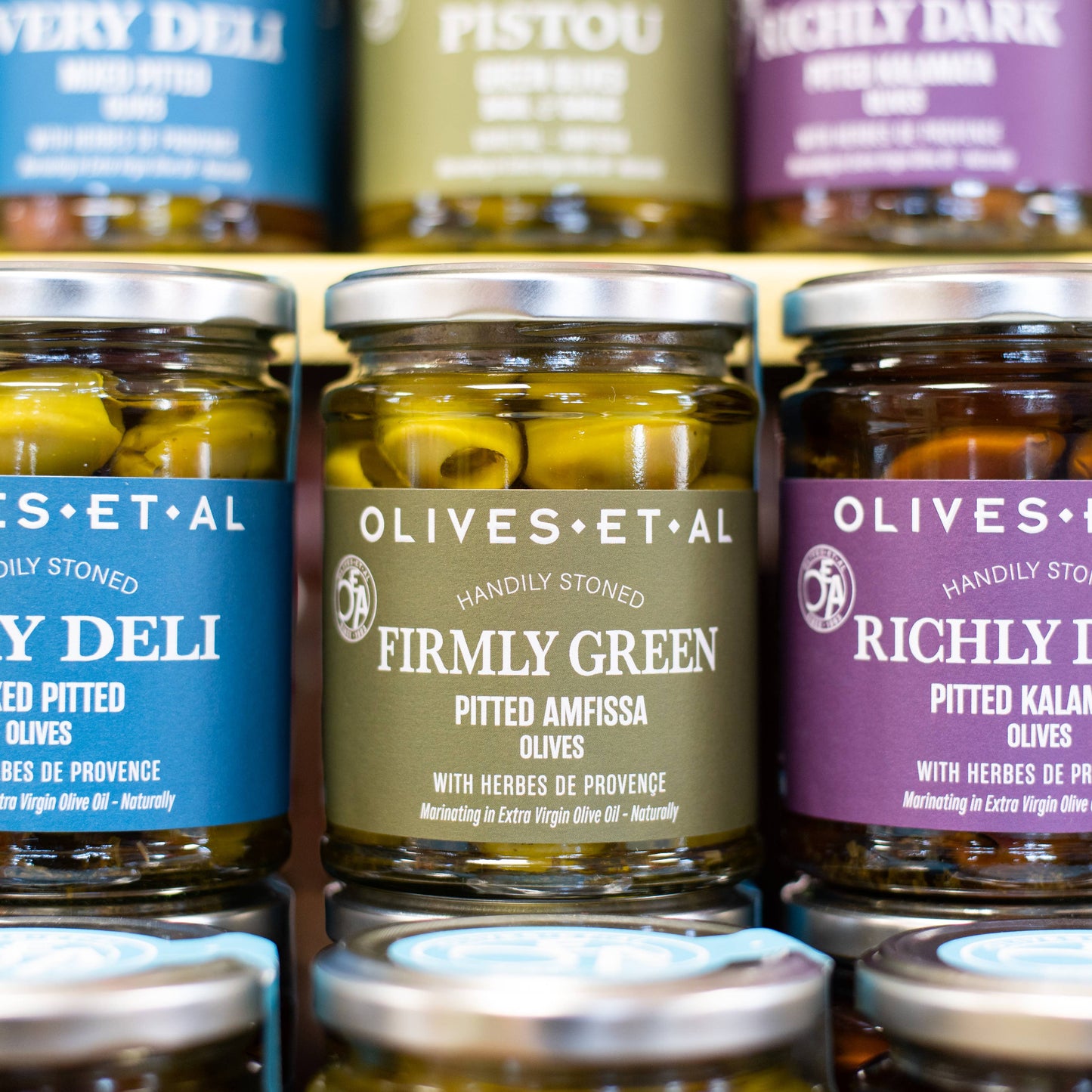 Proper Greek Pitted Green Olives