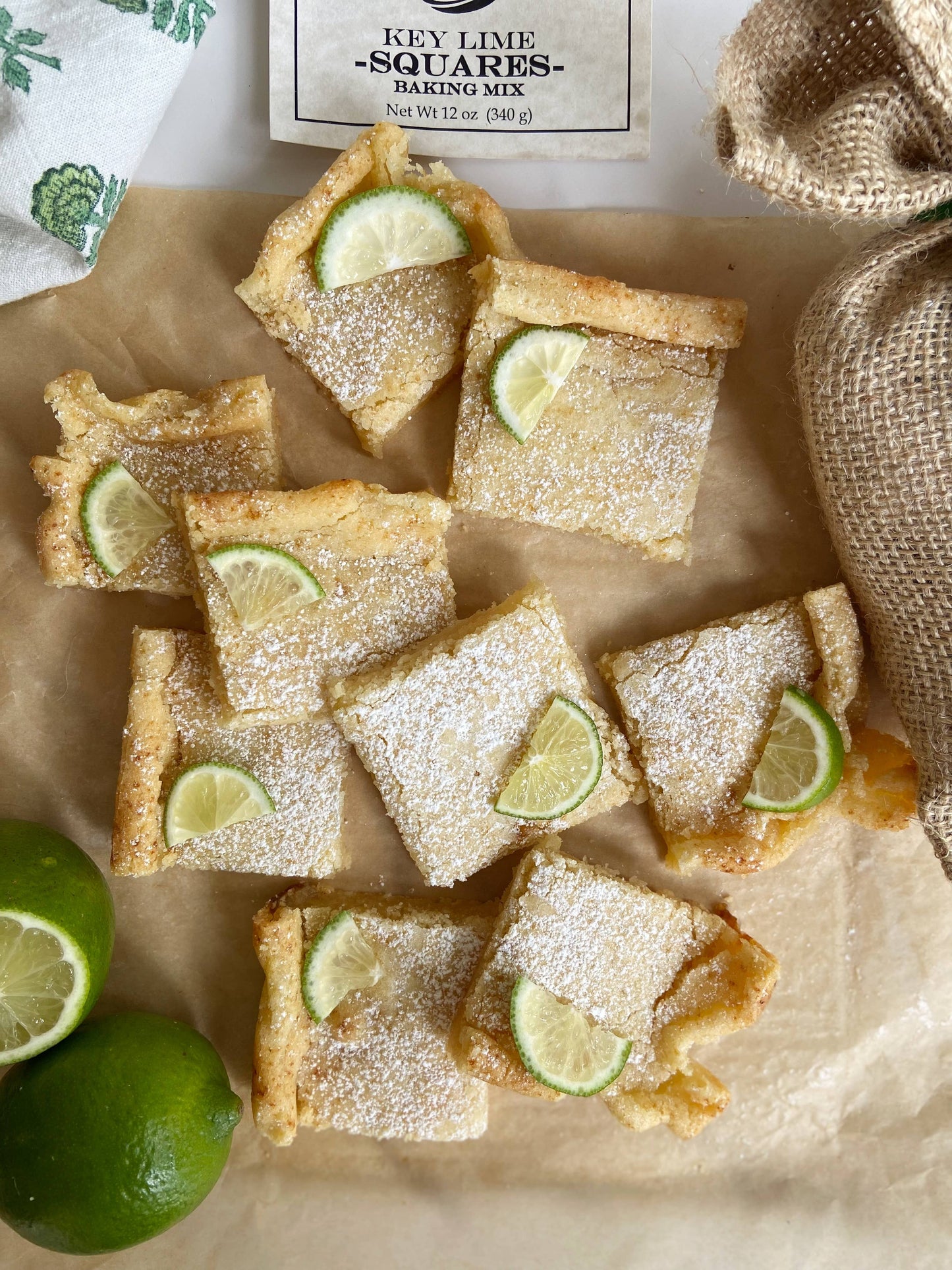 Key Lime Squares Baking Mix