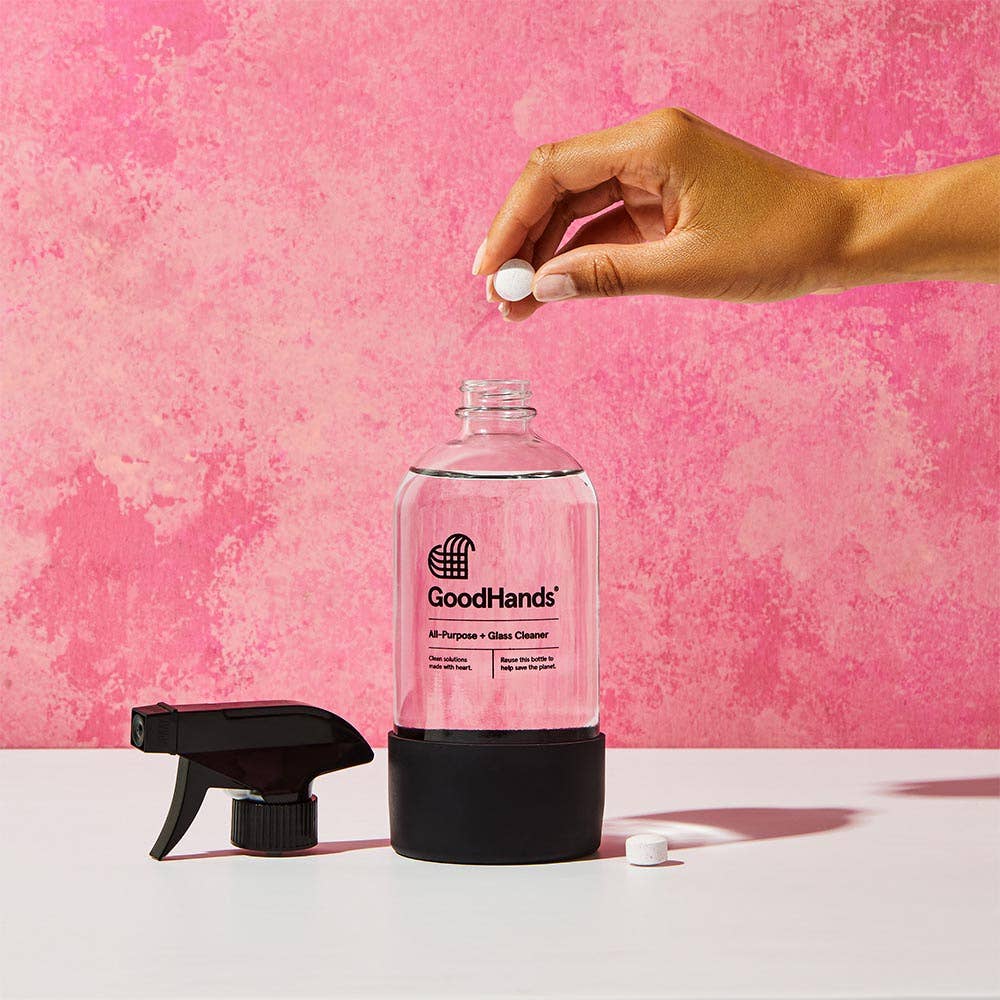 All- Purpose + Glass Cleaner Glass Spray Bottle