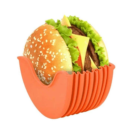 Silicone Hamburger Holder, Retractable