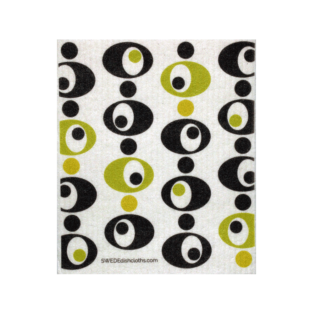 Swedish Dishcloth Modern Circles Spongecloth