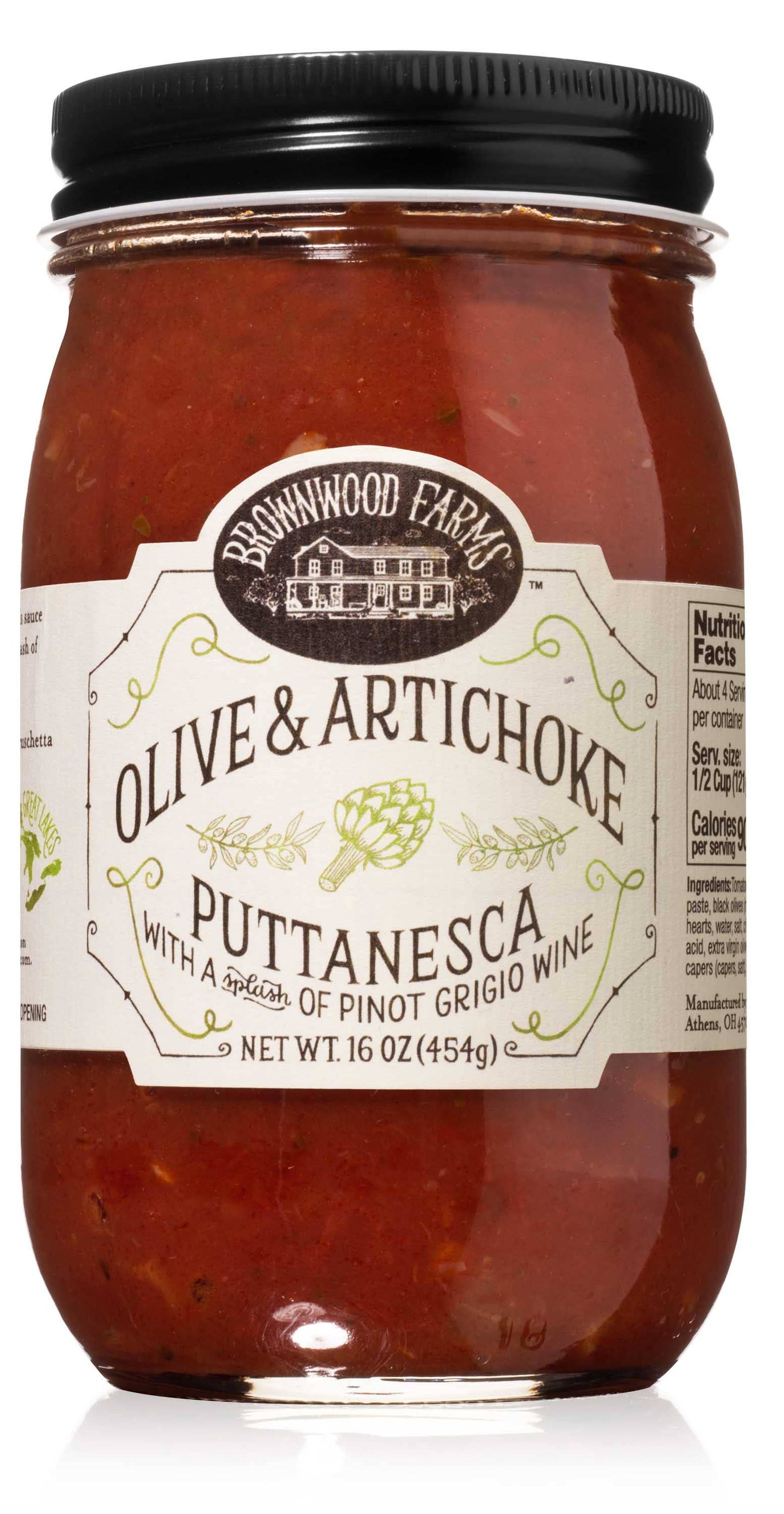 Olive and Artichoke Puttanesca Pasta Sauce