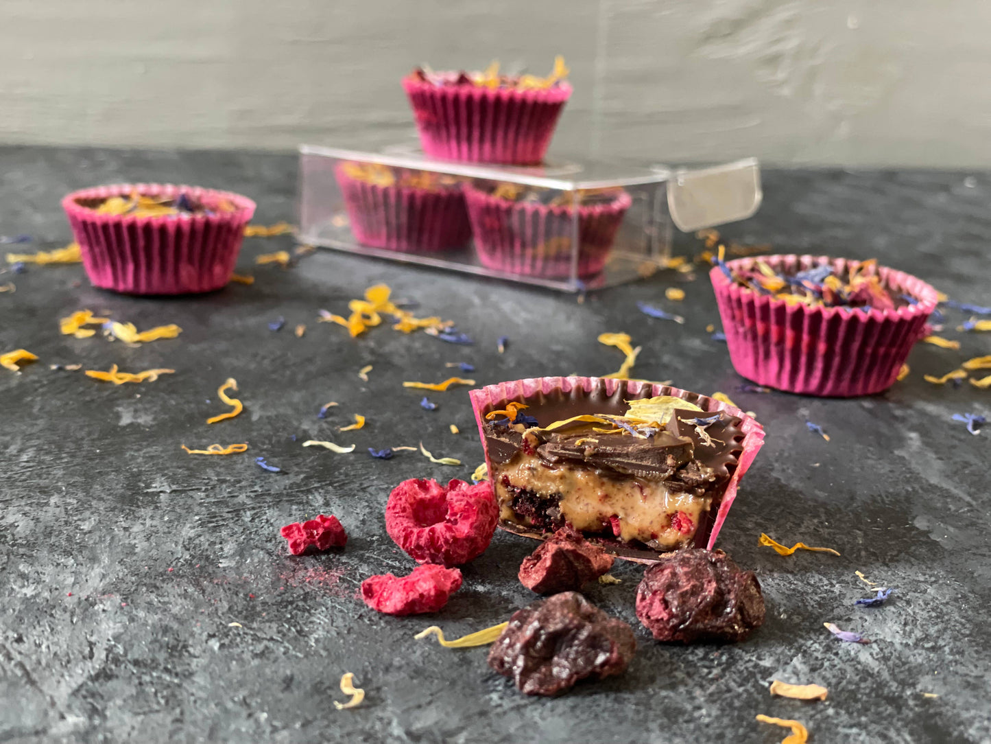 Nutty Flower Almond Butter Cups