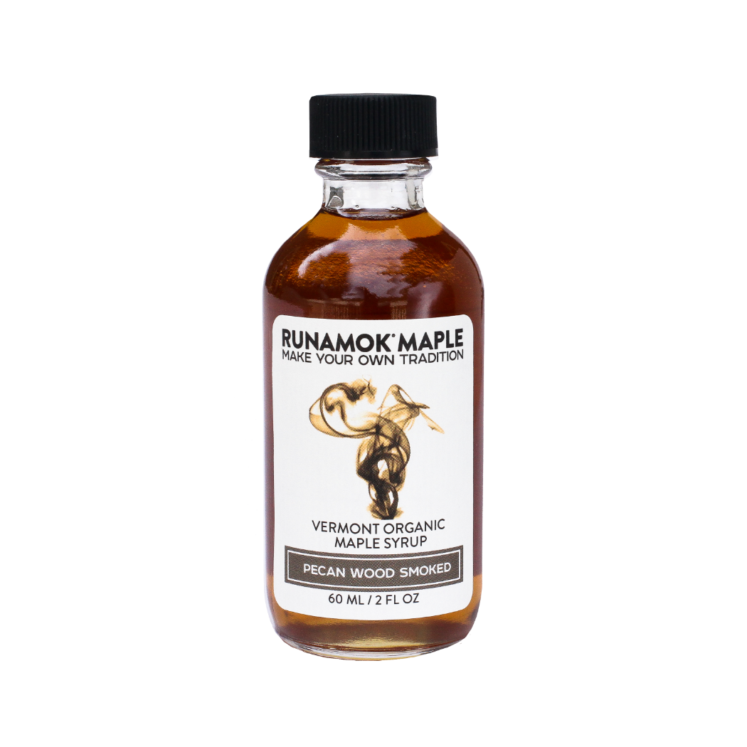 Pecan Wood Smoked Maple Syrup, 60ml