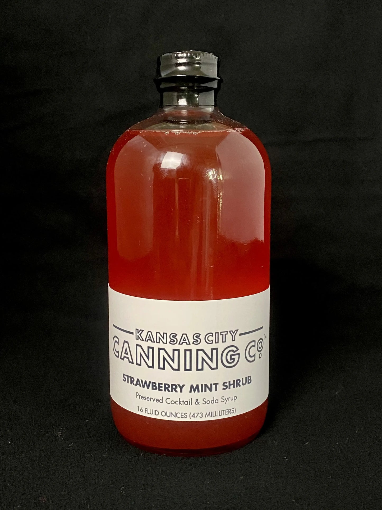 Strawberry Mint Shrub