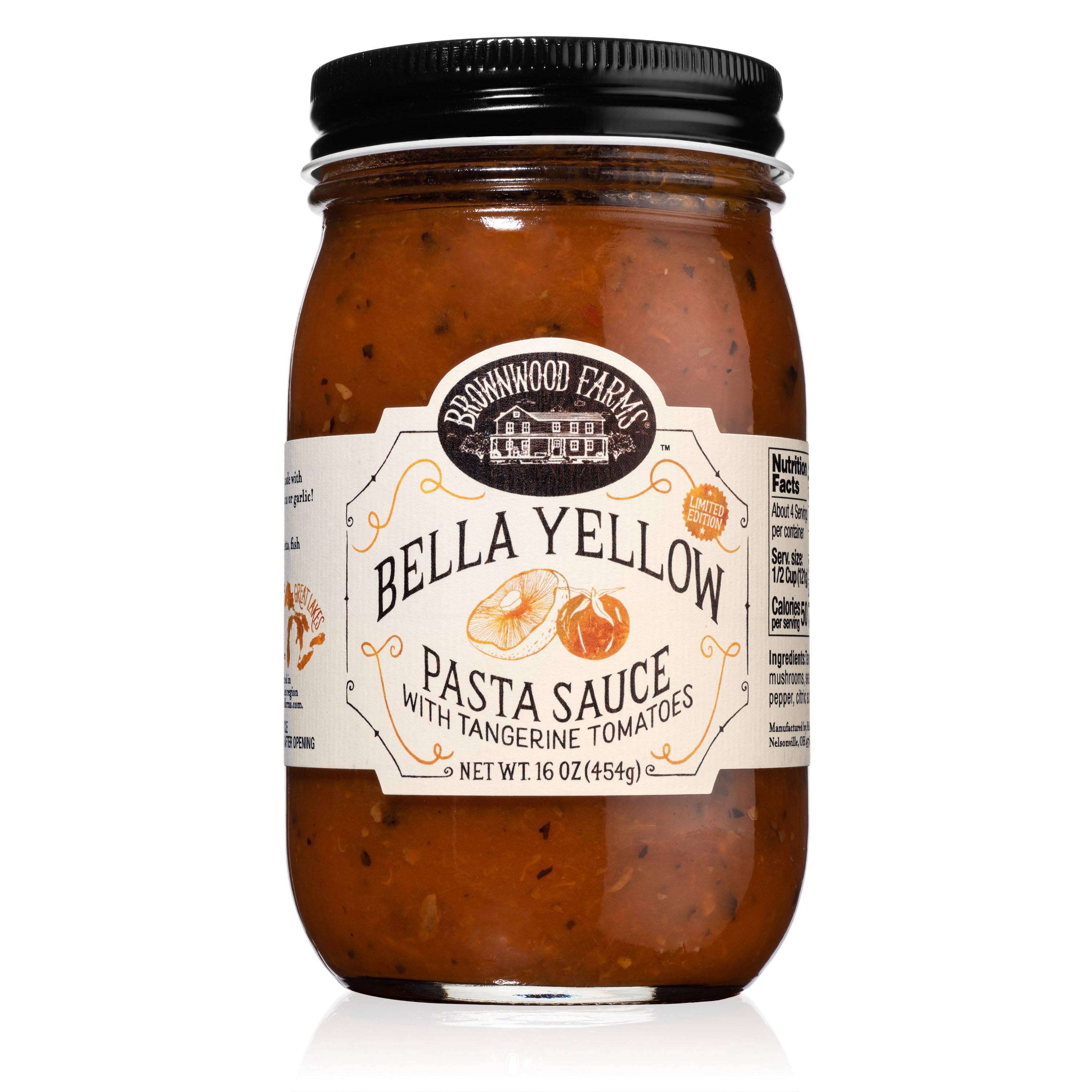 Bella Yellow Pasta Sauce with Tangerine Tomatoes The Oil Tree