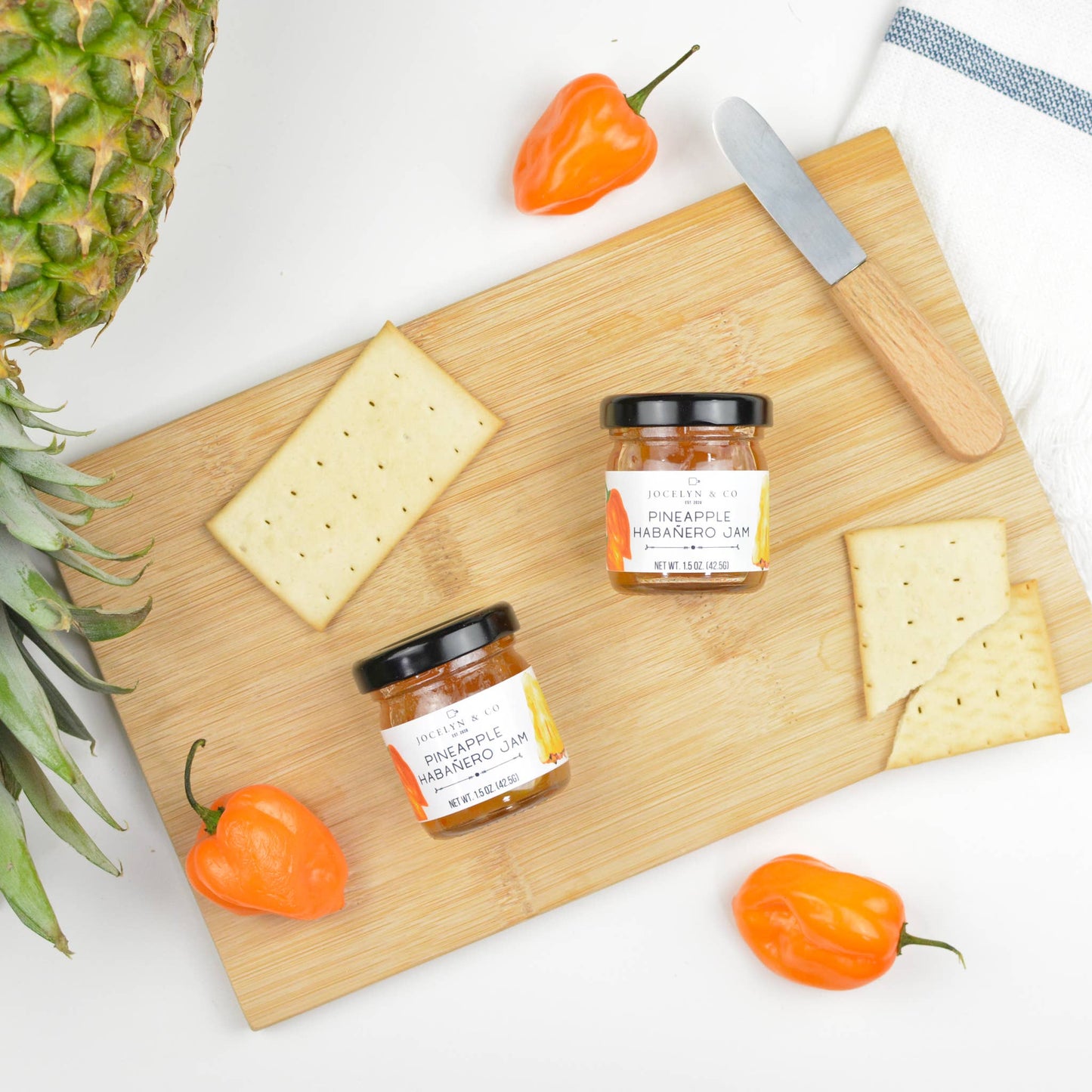 Premium Pineapple Habañero Mini Jam