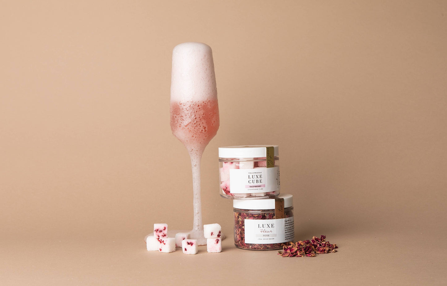 BF Grapefruit and Rose Sugar Cube Jar