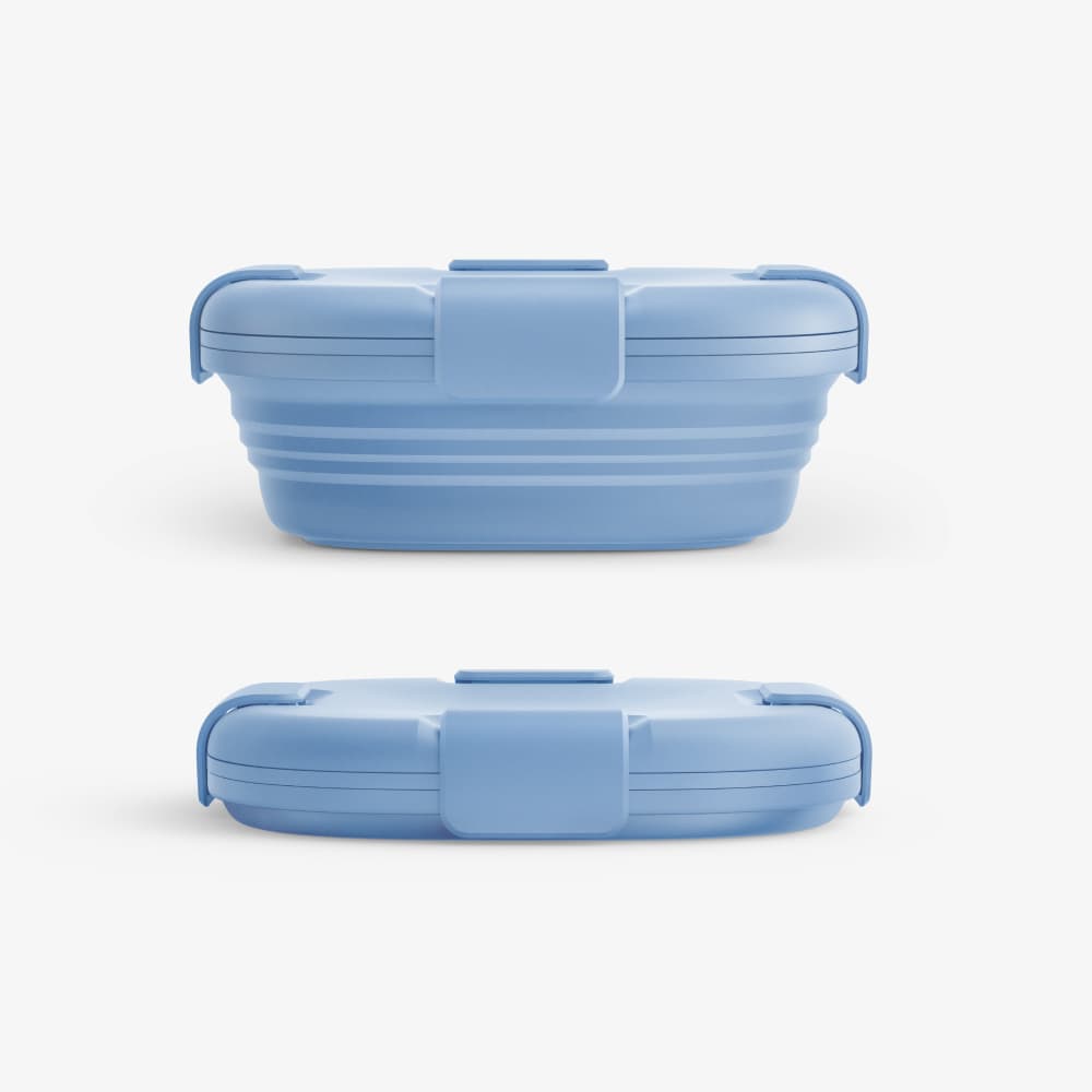 Collapsible Jr. Food Storage Box, Blue, 24oz