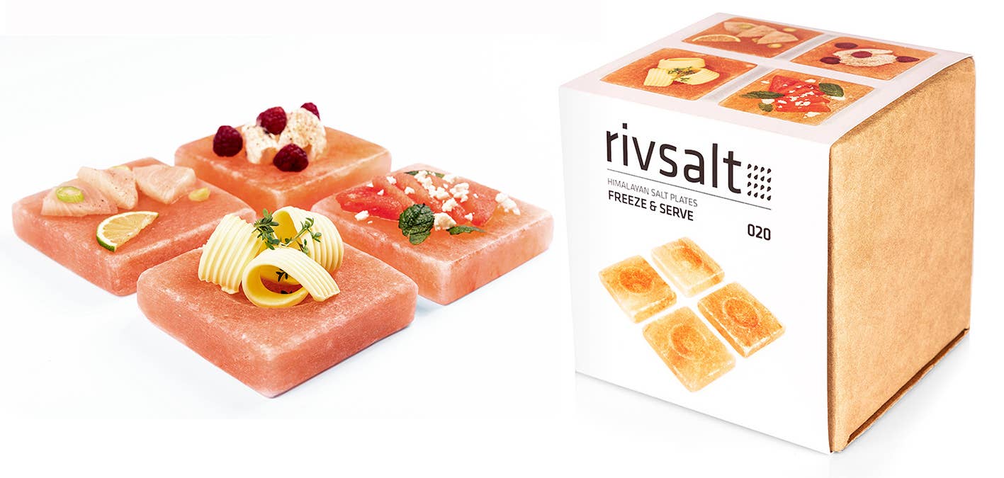 RIVSALT™ Freeze & Serve Salt Plates