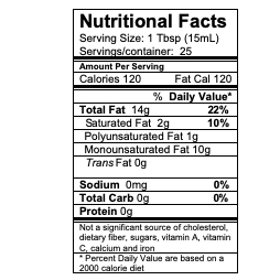 Persian Lime Infused Olive Oil