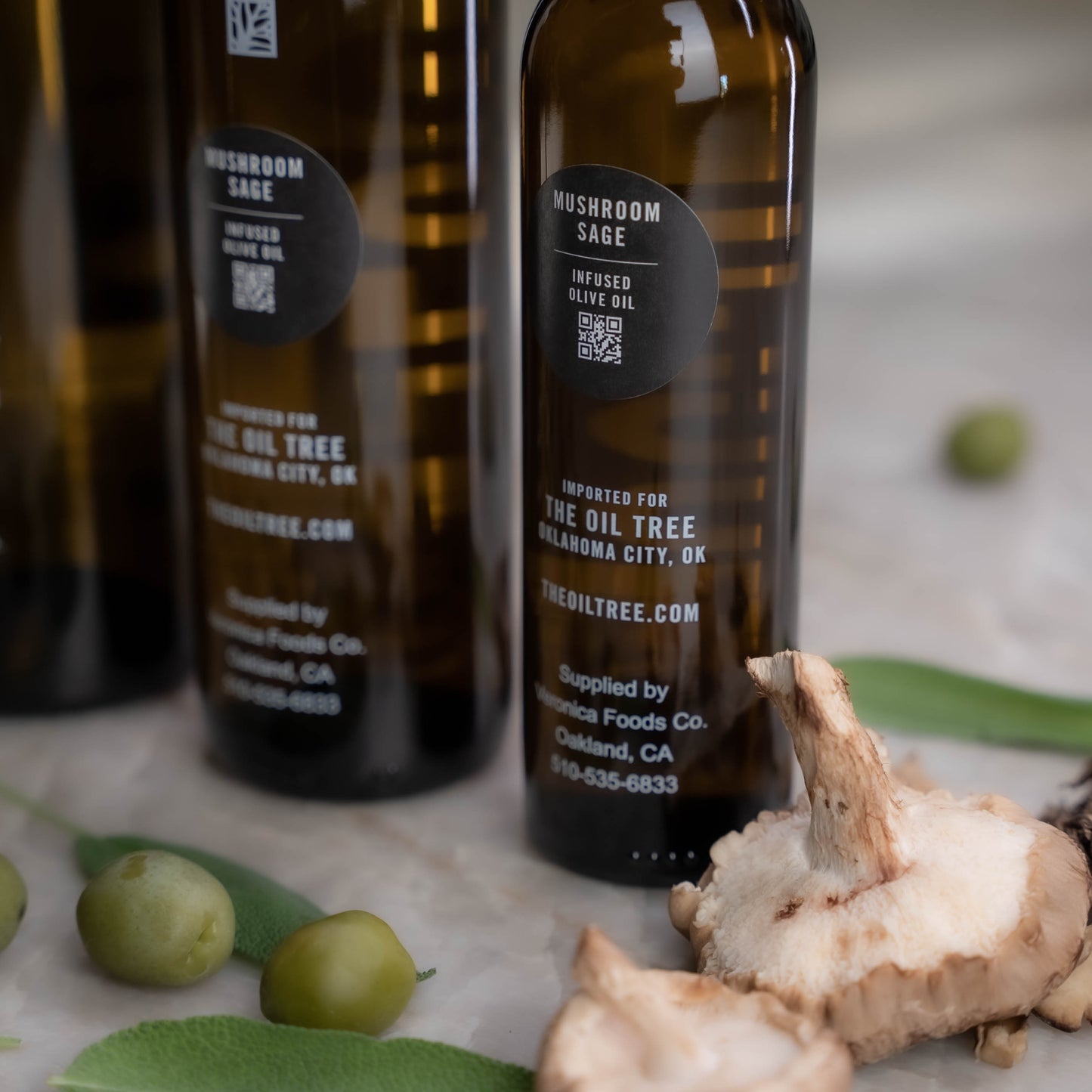 Mushroom Sage Infused Olive Oil