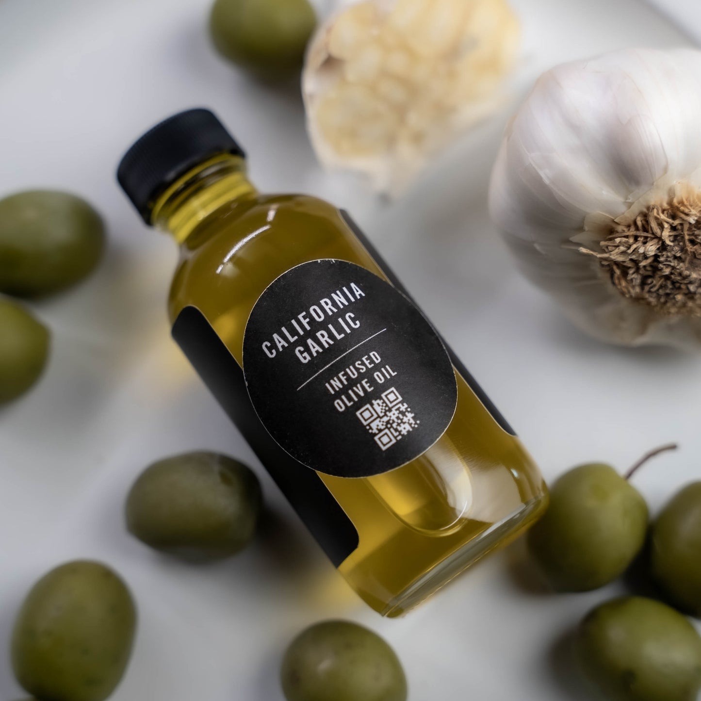 california garlic infused olive oil