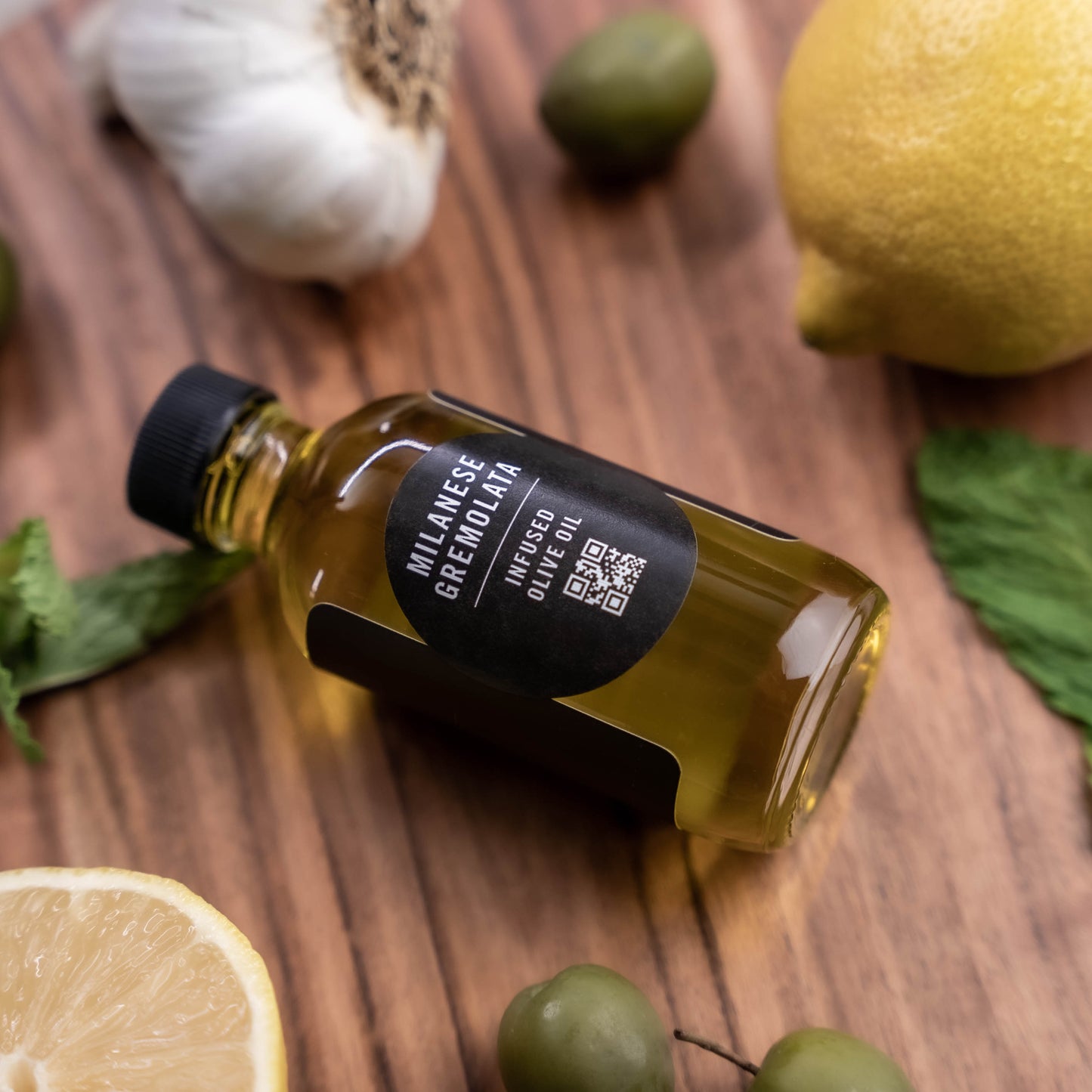 milanese gremolata infused olive oil