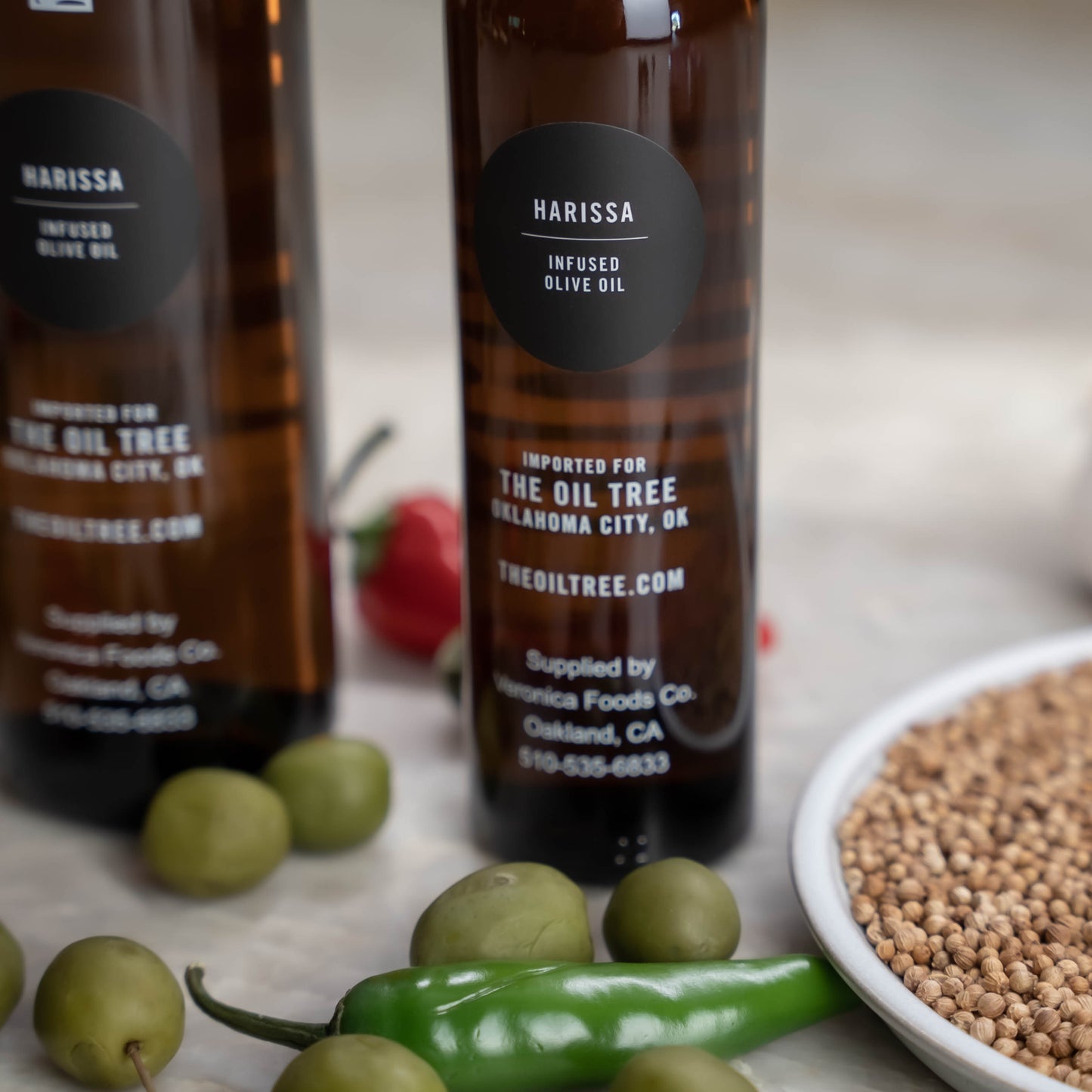 harissa infused olive oil
