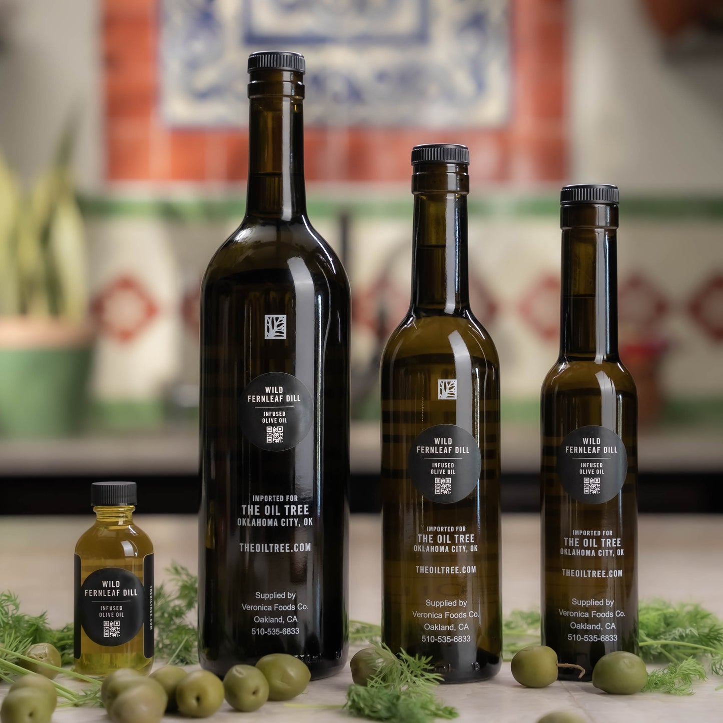 wild fernleaf dill infused olive oil