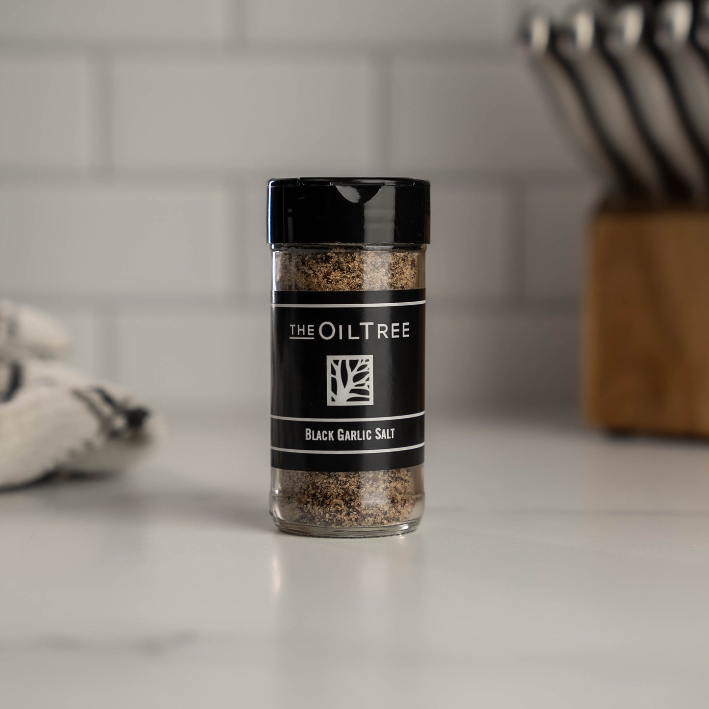 The Oil Tree Black Garlic Salt