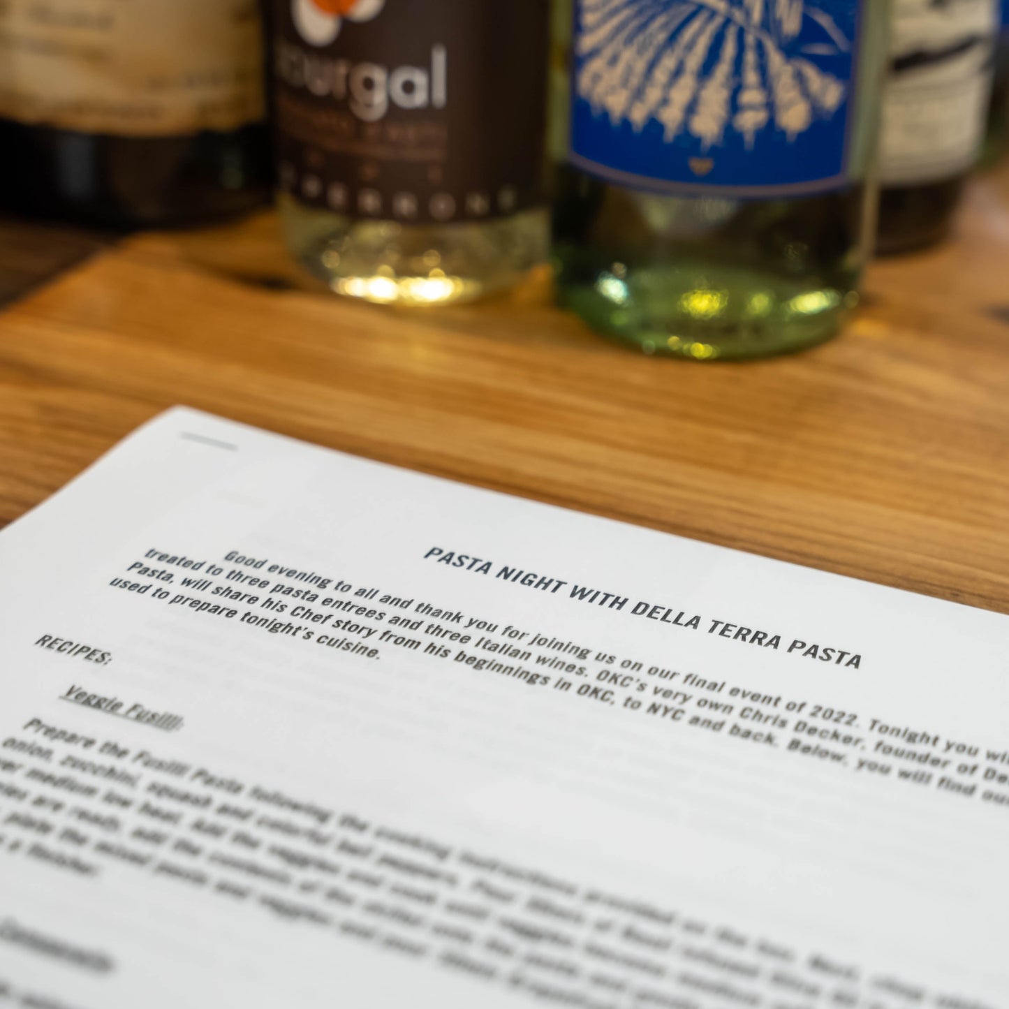 Event: Chef Inspired Recipes in 30 Minutes or Less