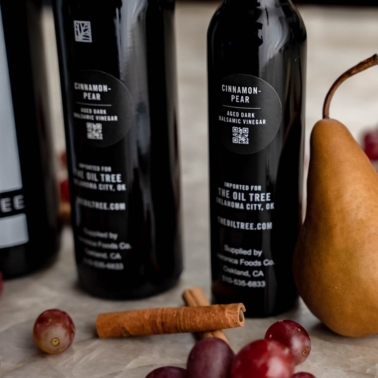 Cinnamon Pear Aged Dark Balsamic Vinegar