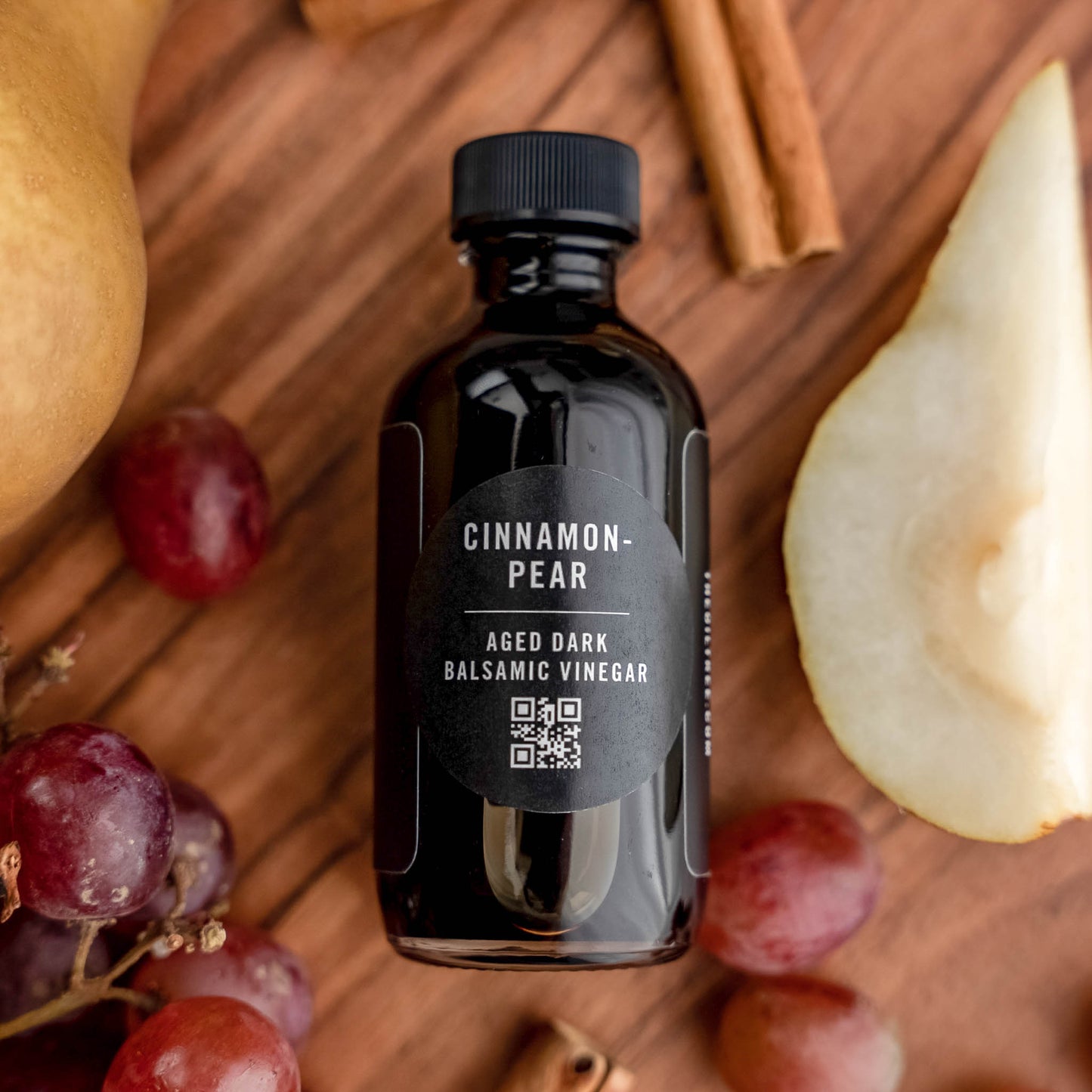 Cinnamon Pear Aged Dark Balsamic Vinegar